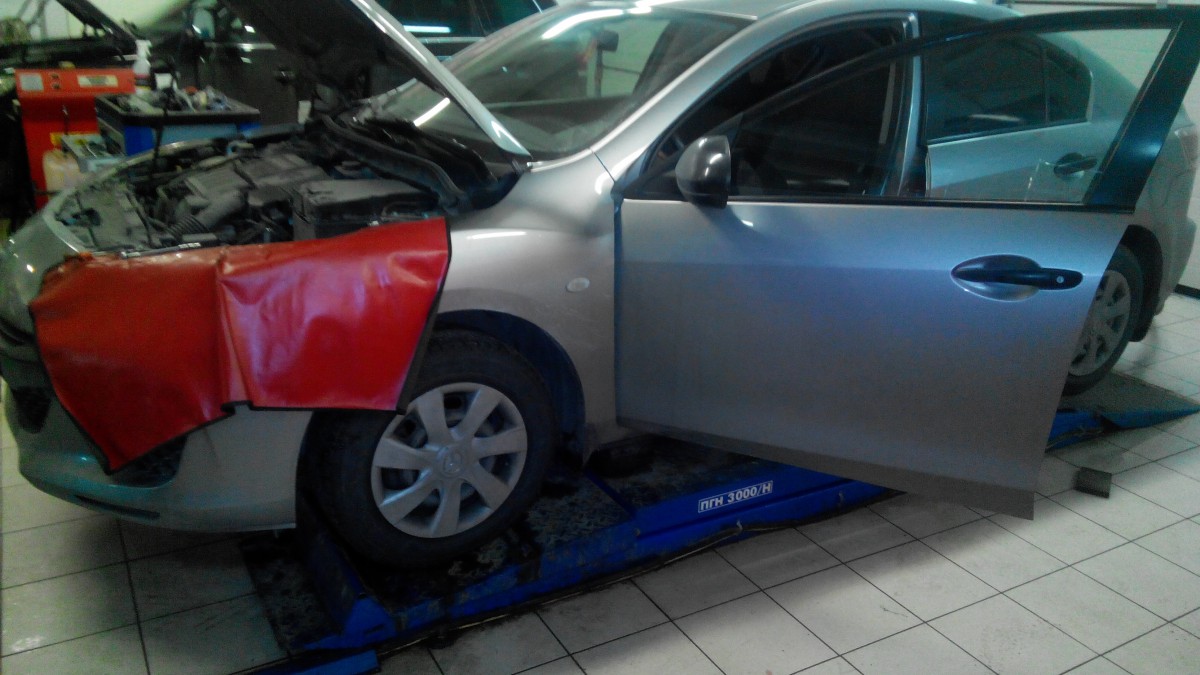 Замена масла в АКПП Mazda 3 2011